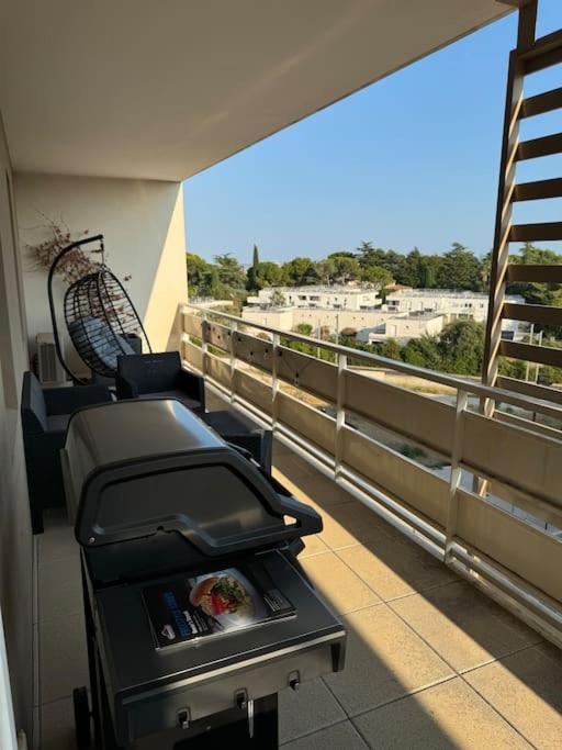Luxueux 5 Pc, Jacuzzi, Rooftop, Terrasse, Clim Montpellier Bagian luar foto